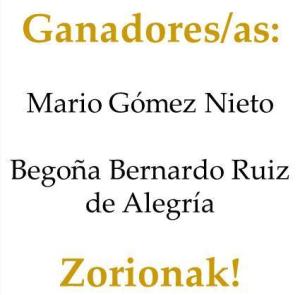 Ganadores Pasaporte ACICSA Lautada Bizirik LLanada Alavesa