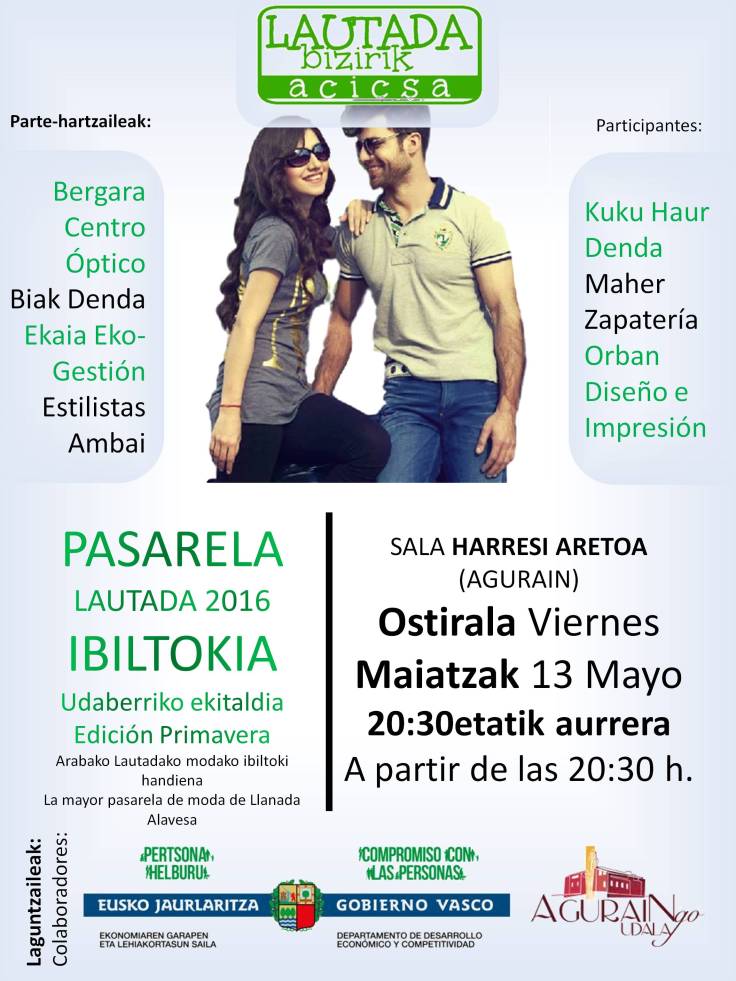 Pasarela Lautada 2016 Edición Primavera ACICSA