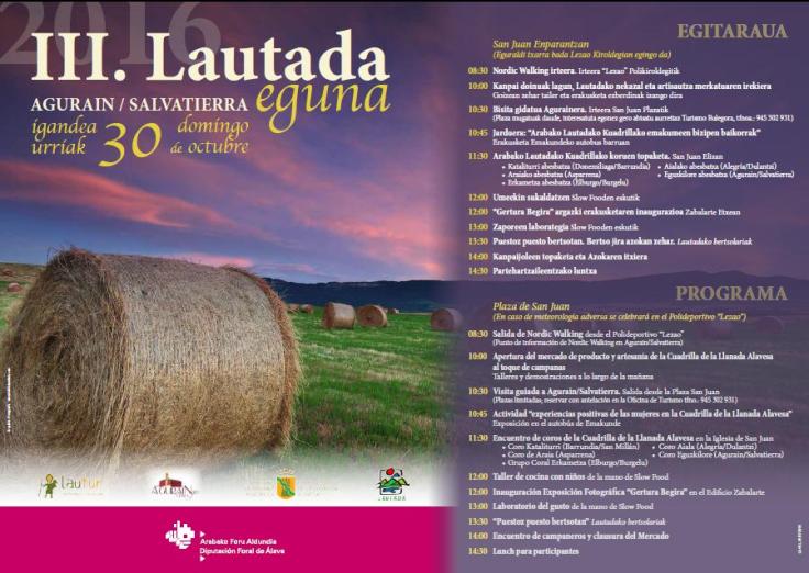 Cartel III Lautada Eguna Agurain